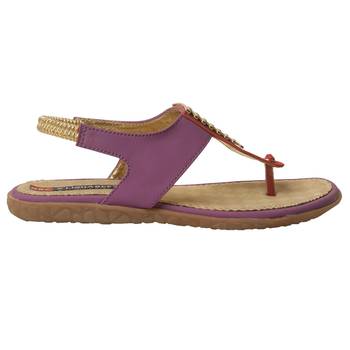 Women Synthetic Purple sandal 2