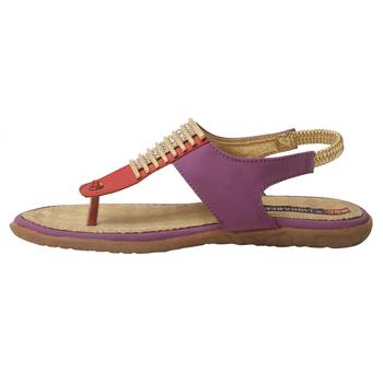 Women Synthetic Purple sandal 3