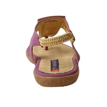 Women Synthetic Purple sandal 4