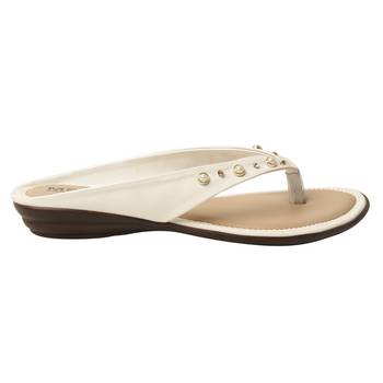 Women Synthetic White sandal 2