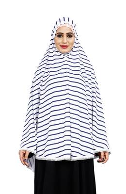 Justkartit Women Stitched Viscose Lycra Chaderi Hijab With Lace Work 4