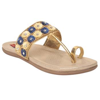 Women White Synthetic Sandal 1
