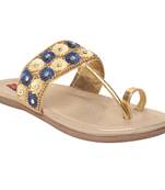 Women White Synthetic Sandal