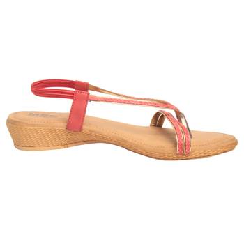 Women Red Synthetic Sandal 2