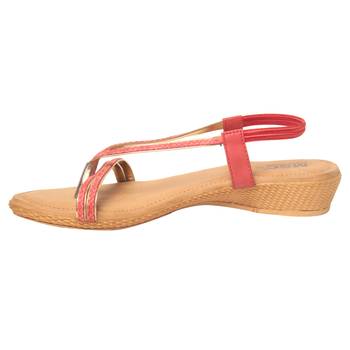 Women Red Synthetic Sandal 3