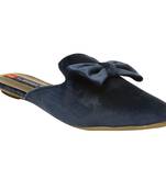 Women Blue Synthetic Flats