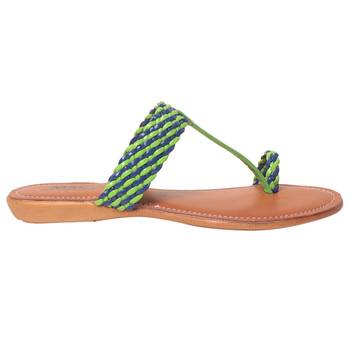 Women Synthetic Green Sandal 2