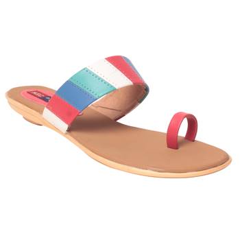 Women Synthetic Red Sandal 1