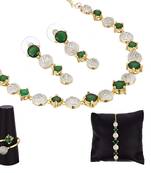 Green necklace-sets