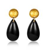 Black earrings