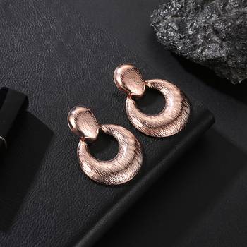 Copper earrings 2