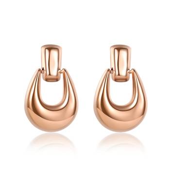 Copper earrings 1