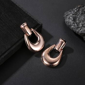 Copper earrings 2