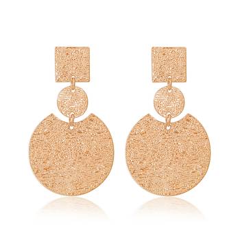 Gold earrings 1