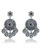 Silver earrings