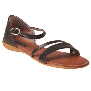 Women Synthetic Black Sandal 1