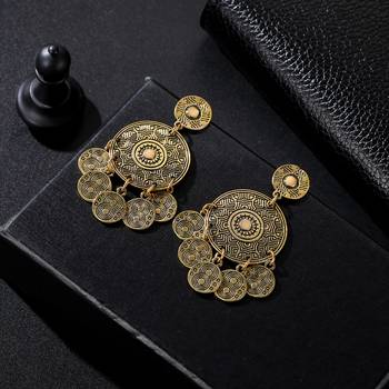 Gold earrings 2