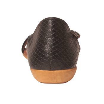 Women Synthetic Black Sandal 4