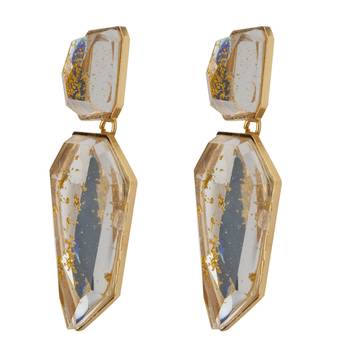 Gold earrings 3