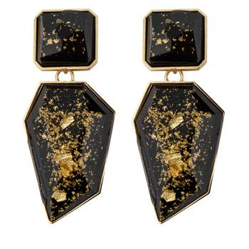 Black earrings 1