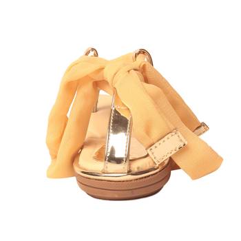 women Synthetic Yellow Sandals 4