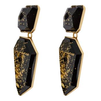Black earrings 3