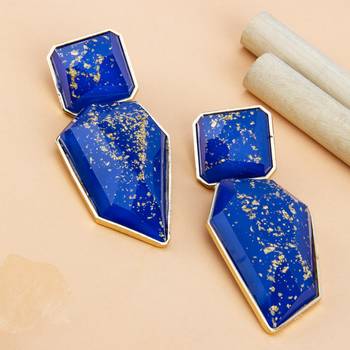 Blue earrings 2