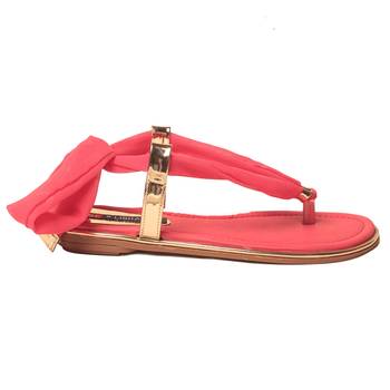 women Synthetic Pink Sandals 2
