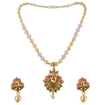Pink necklaces 3