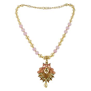 Pink necklaces 4