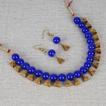 Blue necklaces 2