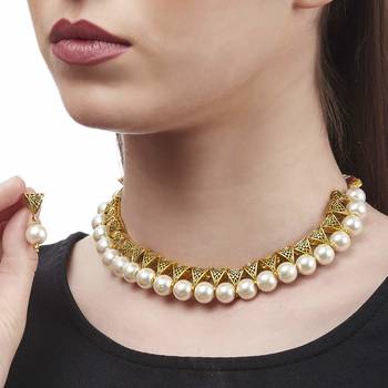 White necklaces 2