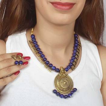 Blue necklaces 2