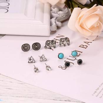 Silver earrings 4