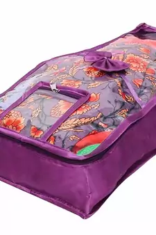 Atorakushon Marriage Set Saree Blouse Cover Pouch dulhan set Storage Organizer Jewellery Kit Make Up Kit Gift Vanity Box