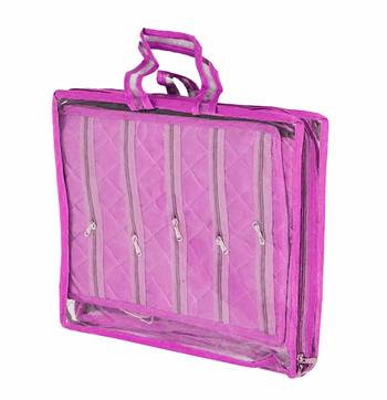 Atorakushon Marriage Set Saree Blouse Cover Pouch dulhan set Storage Organizer Jewellery Kit Make Up Kit Gift Vanity Box 3