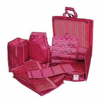 Atorakushon Marriage Set Saree Blouse Cover Pouch dulhan set Storage Organizer Jewellery Kit Make Up Kit Gift Vanity Box 1