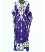 Purple  Color Embrodery Farasha