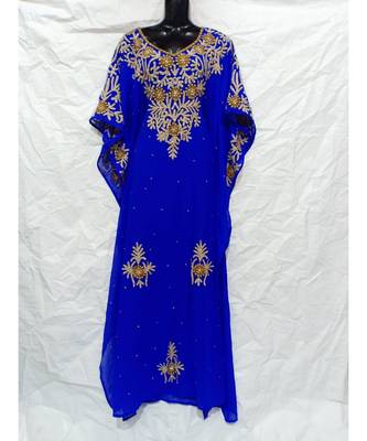 Blue  Color Embroidery Farasha 1