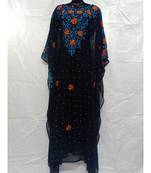 Black Color Handmade Abaya