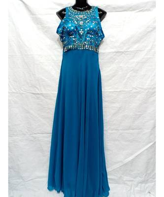 Sky Blue Color India Kafan 1