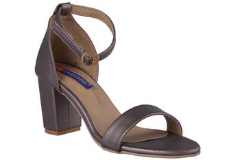 Grey stylish Fancy Heels for women 1