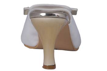 White stylish Fancy Heels for women 4