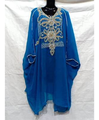 Sky Blue Color India Kafan 1