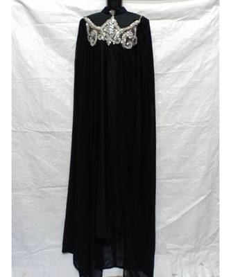 Black Color Handmade Abaya 1