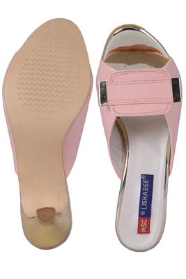 Pink stylish Fancy Heels for women 5