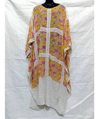Mix Color Cotton Night Abaya 1