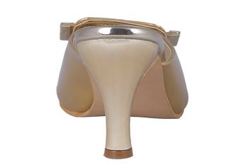 Gold stylish Fancy Heels for women 4