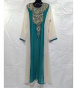 Mix Color Cotton Night Abaya