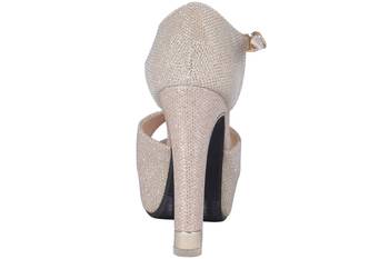 Gold stylish Fancy Heels for women 4
